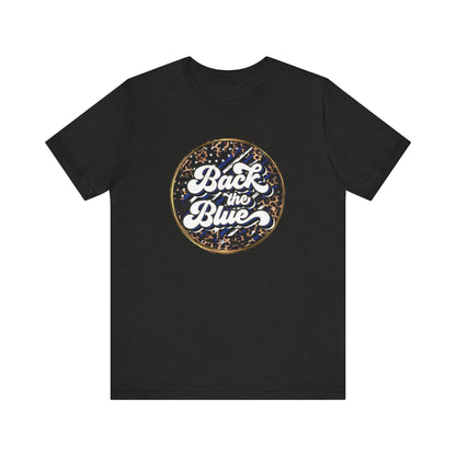 Back The Blue - Ladies Jersey Short Sleeve Tee