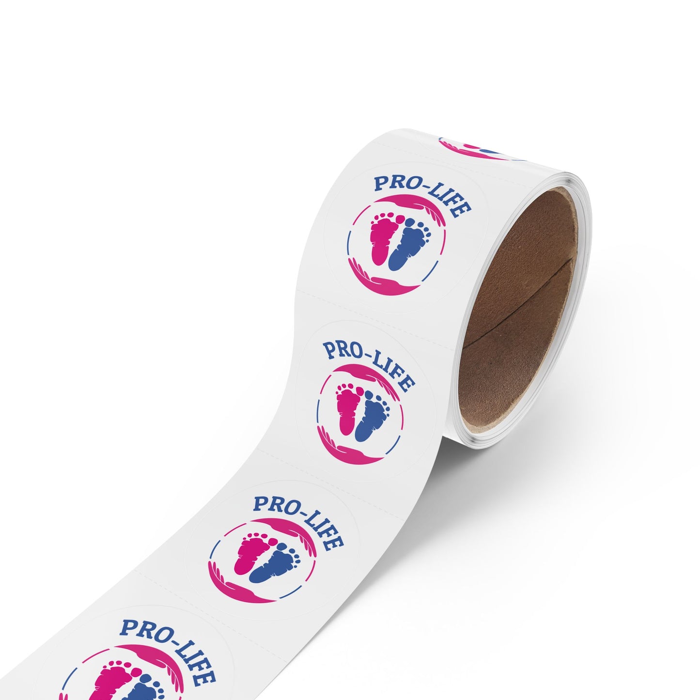 Pro Life - Round Sticker Label Rolls