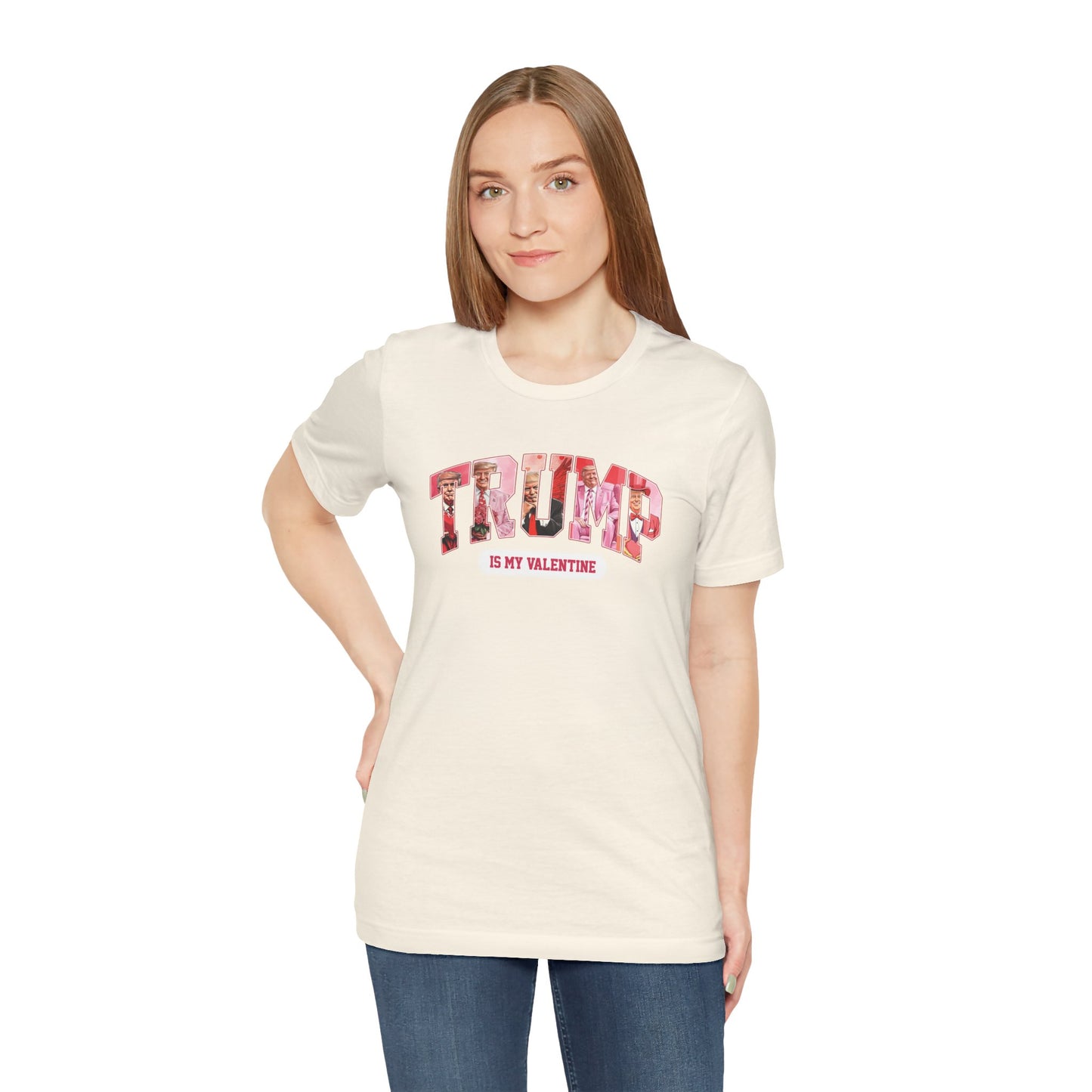 Trump Is My Valentine - Ladies Jersey Short Sleeve Tee