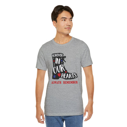 Forever In Our Hearts Boot - Men's Jersey Short Sleeve Tee