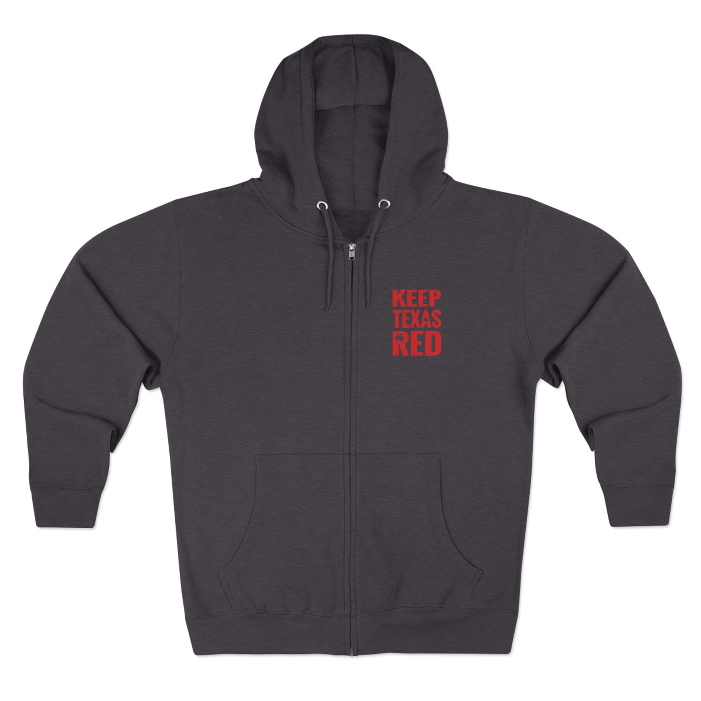 Keep Texas Red - Zip Hoodie