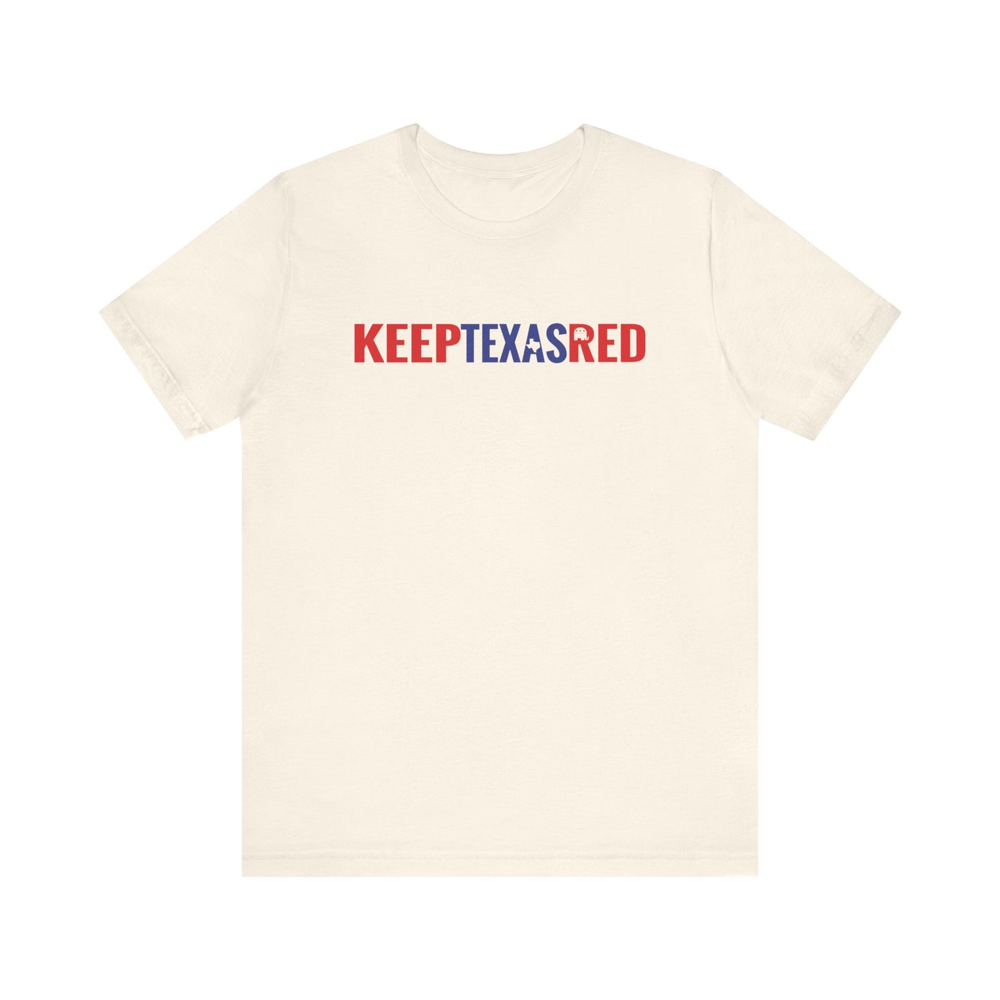 Keep Texas Red - Jersey Short Sleeve Tee