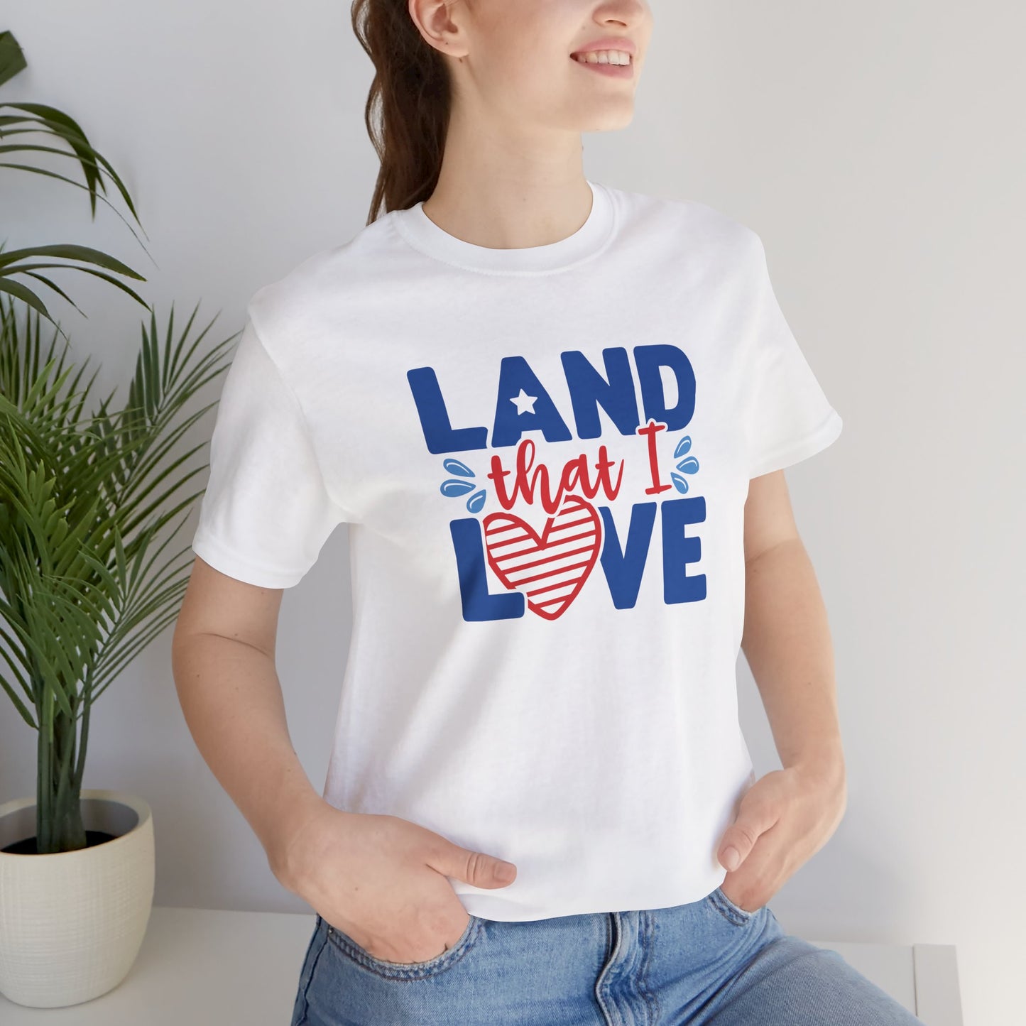 Land That I Love - Ladies Jersey Short Sleeve Tee