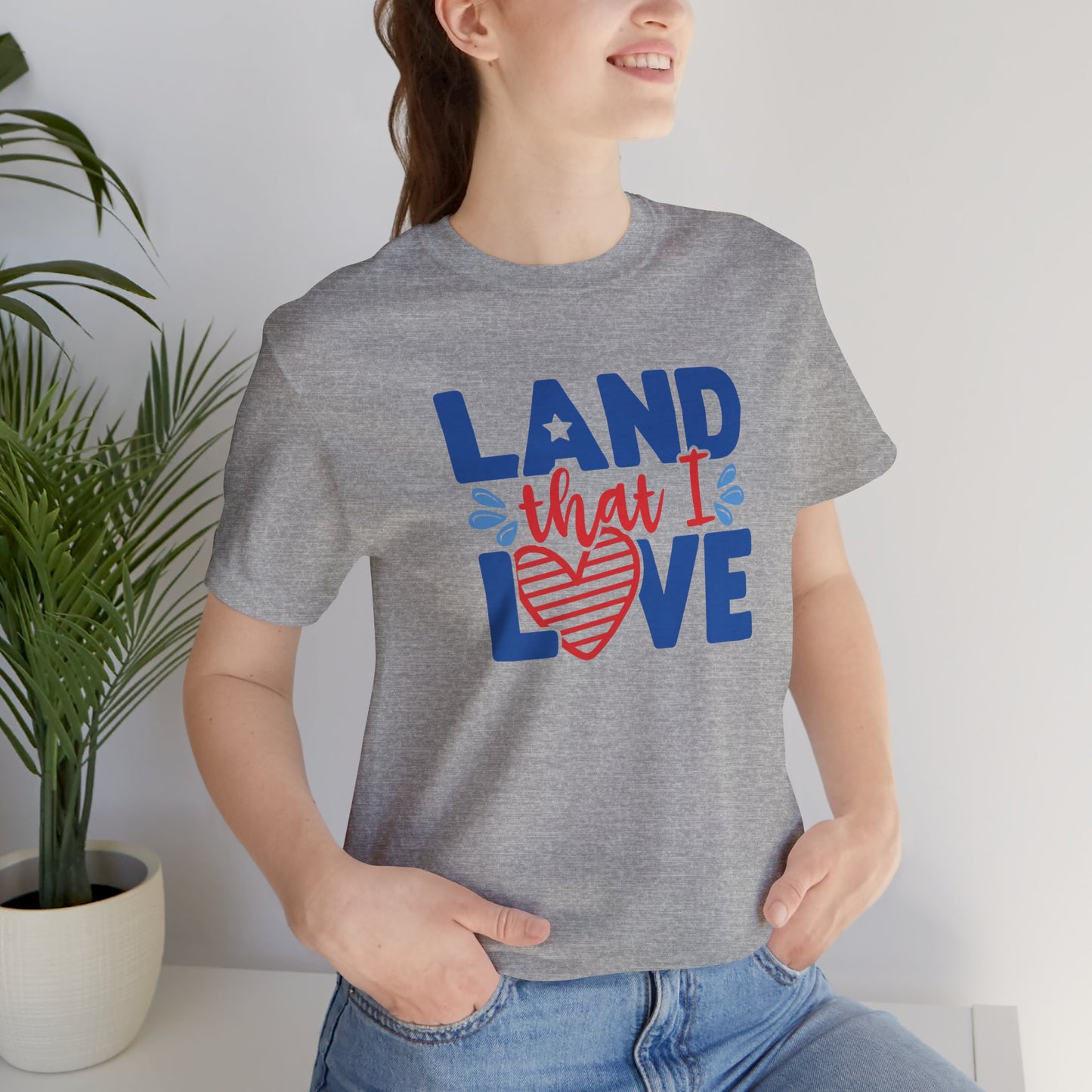 Land That I Love - Ladies Jersey Short Sleeve Tee