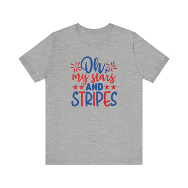 Oh My Stars And Stripes - Men's Jersey Short Sleeve Tee