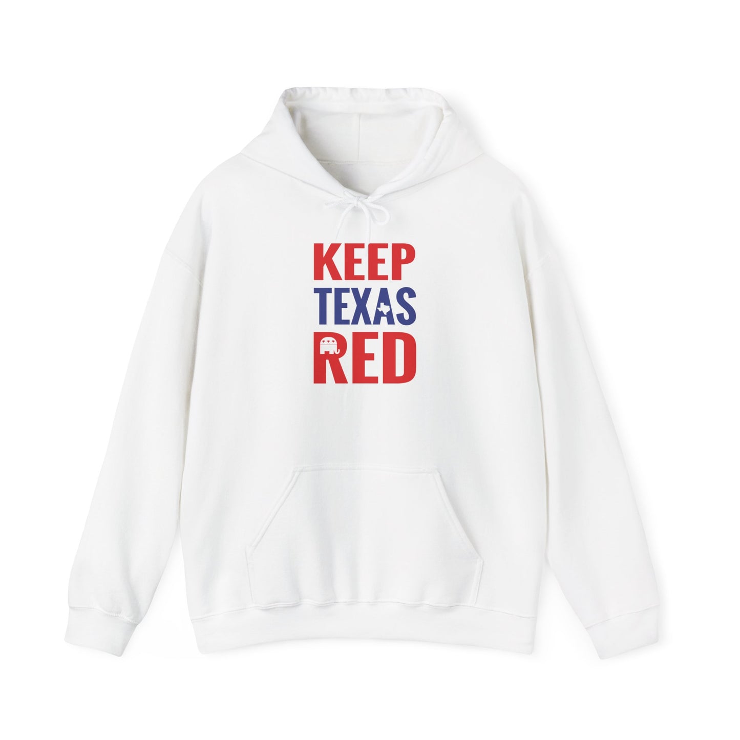 Keep Texas Red - Heavy Blend™ Hooded Sweatshirt