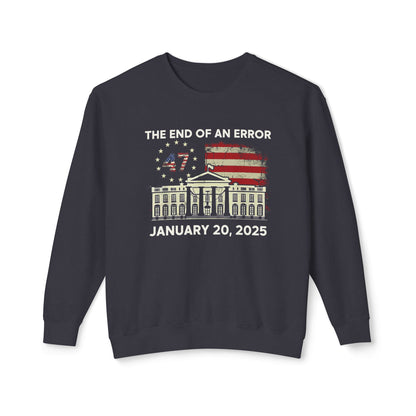 The End Of An Error - Men's Lightweight Crewneck Sweatshirt