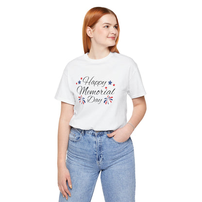 Happy Memorial Day - Ladies Jersey Short Sleeve Tee