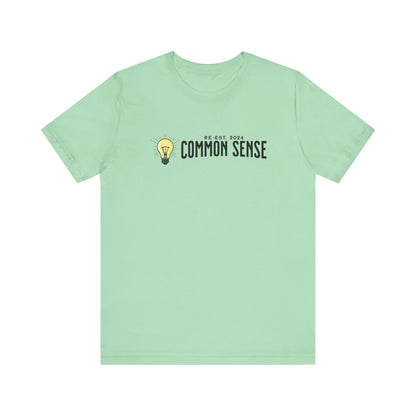 Common Sense - Ladies Jersey Short Sleeve Tee