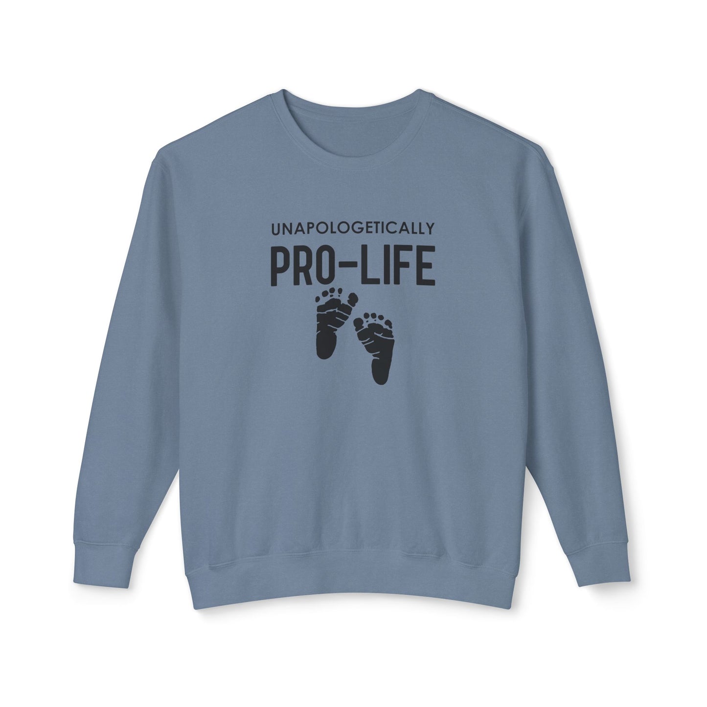 Pro Life - Lightweight Crewneck Sweatshirt