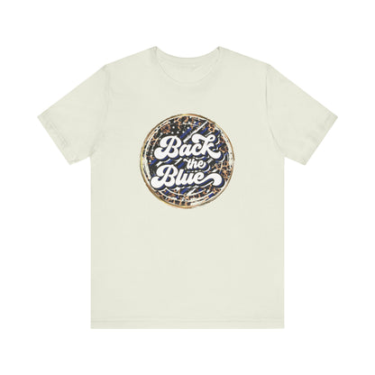 Back The Blue - Ladies Jersey Short Sleeve Tee