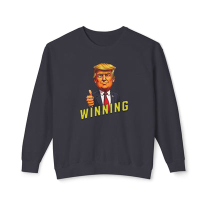 Trump Winning - Men's Lightweight Crewneck Sweatshirt