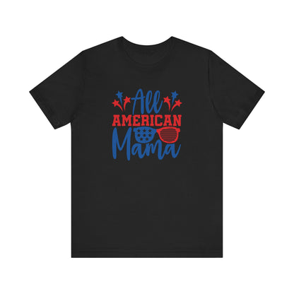 All American Mama - Ladies Jersey Short Sleeve Tee