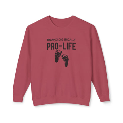 Pro Life - Lightweight Crewneck Sweatshirt