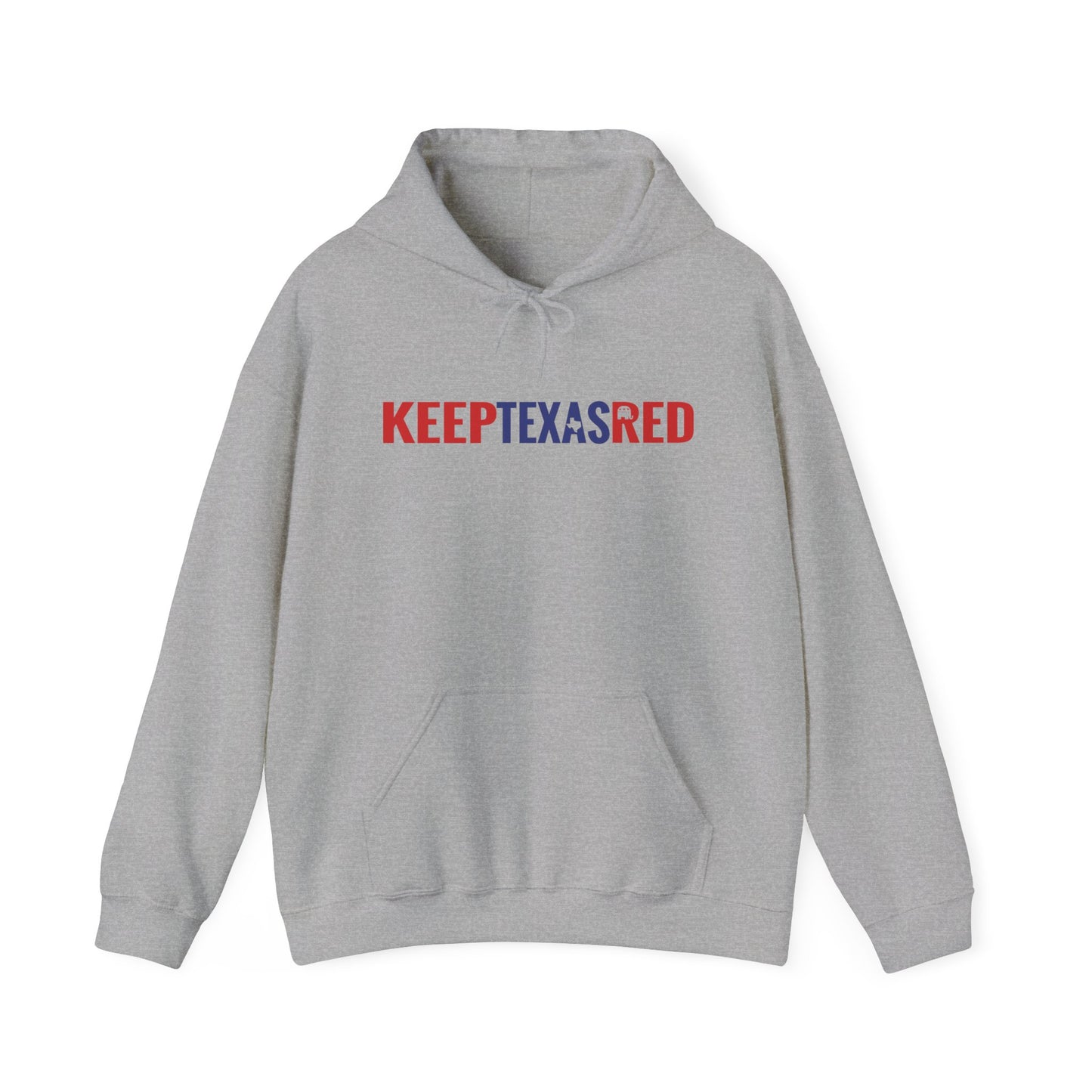 Keep Texas Red - Heavy Blend™ Hooded Sweatshirt