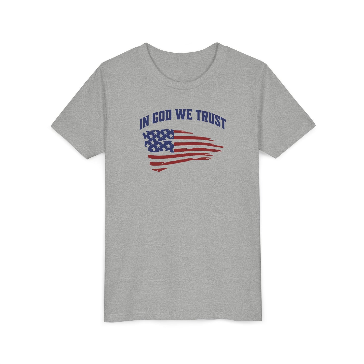 In God We Trust - Girls Youth Short Sleeve Tee