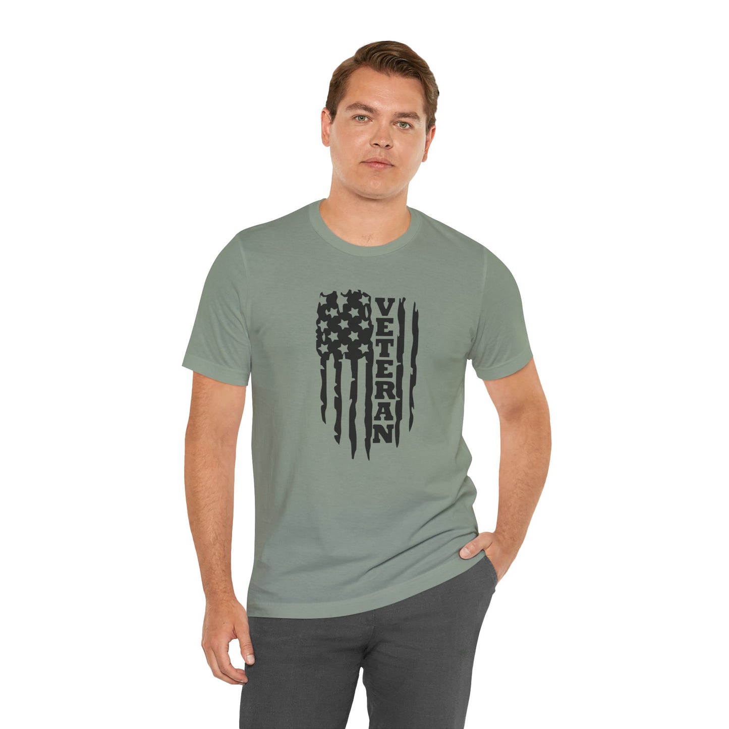 Veteran - Men's Jersey Short Sleeve Tee