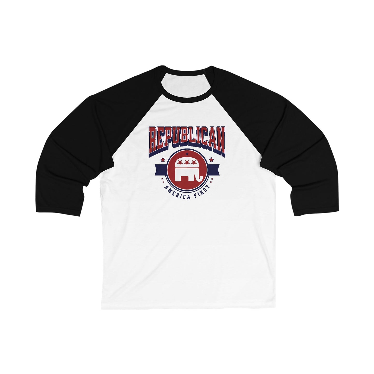 Republican - 3\4 Sleeve Baseball Tee