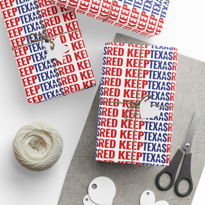 Keep Texas Red - Wrapping Paper