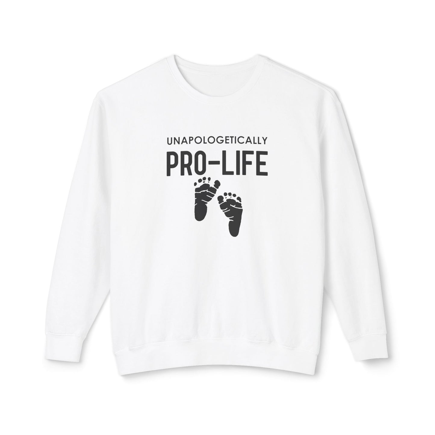 Pro Life - Lightweight Crewneck Sweatshirt