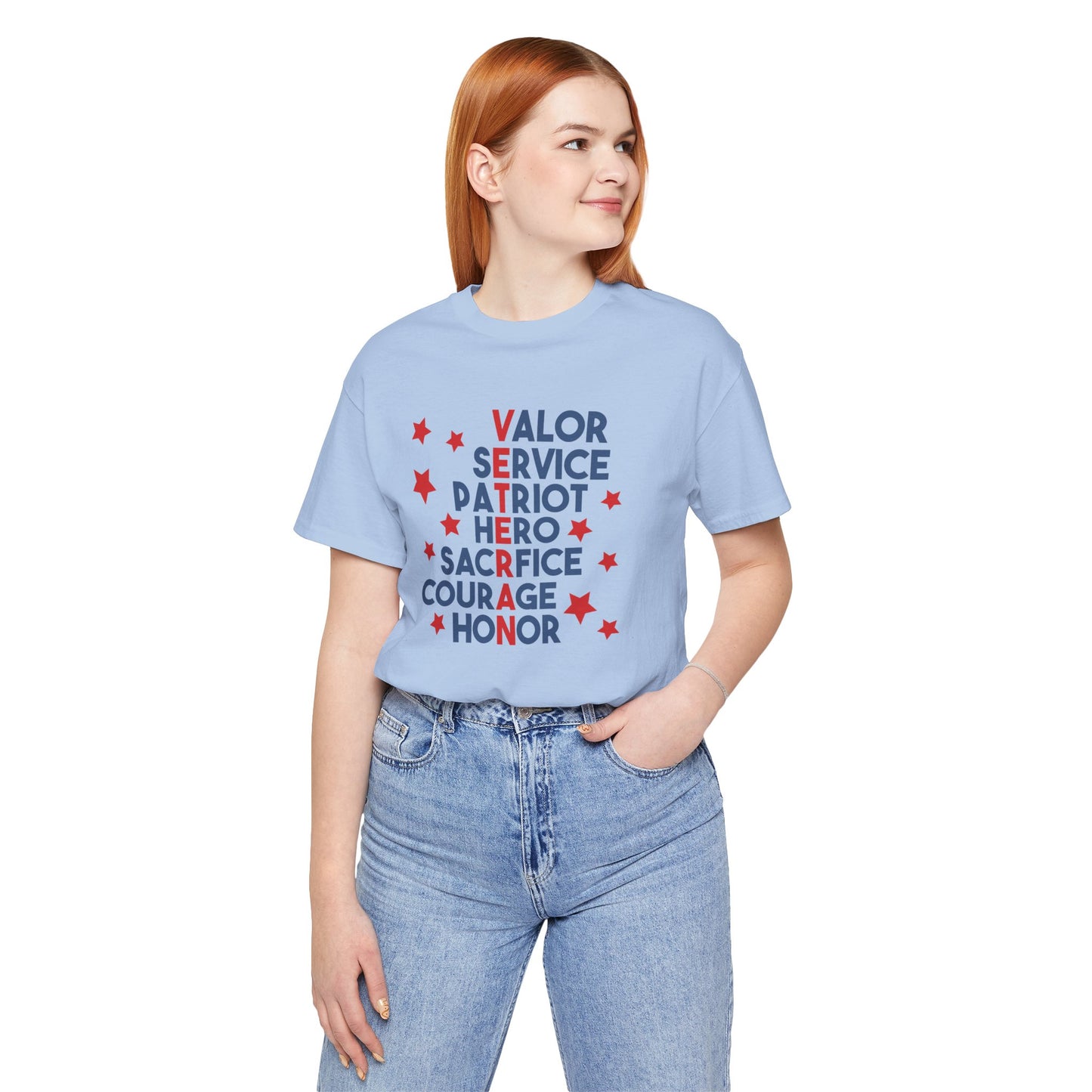 Veteran - Ladies Jersey Short Sleeve Tee