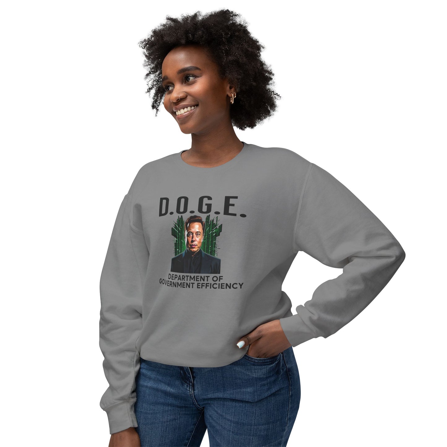 DOGE - Men's Lightweight Crewneck Sweatshirt