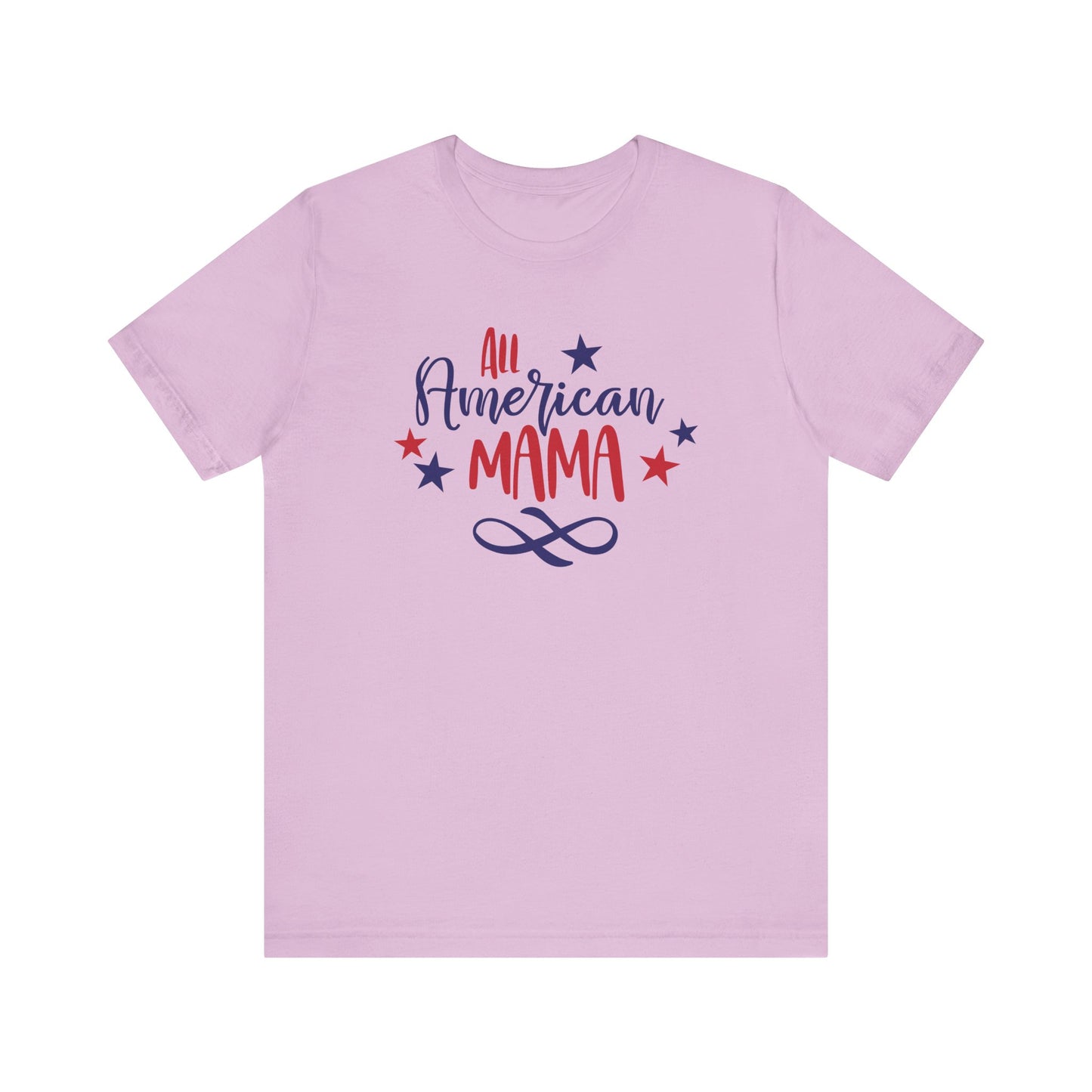 All American Mama - Ladies Jersey Short Sleeve Tee