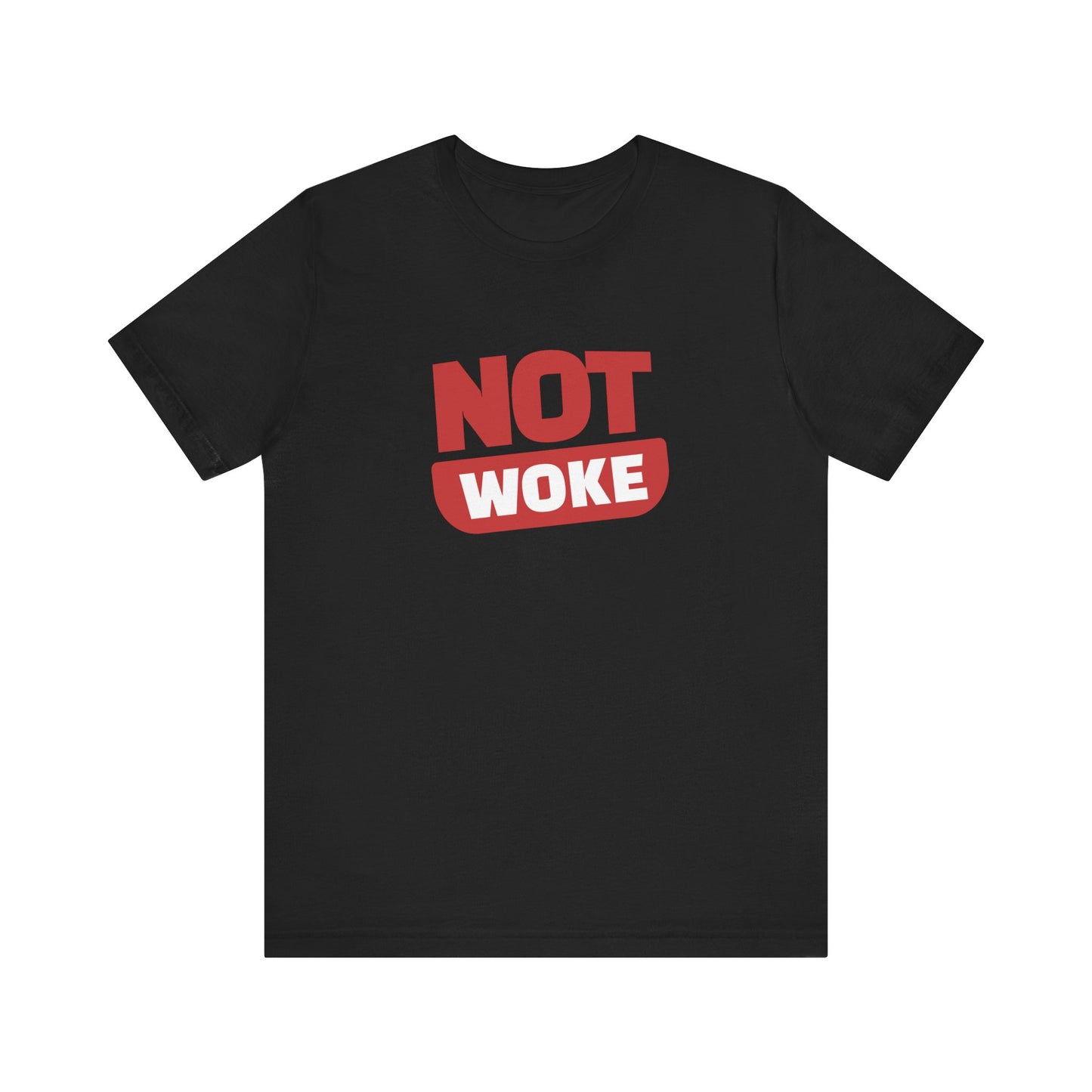 Not Woke - Ladies Jersey Short Sleeve Tee