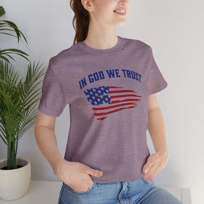 In God We Trust - Ladies Jersey Short Sleeve Tee