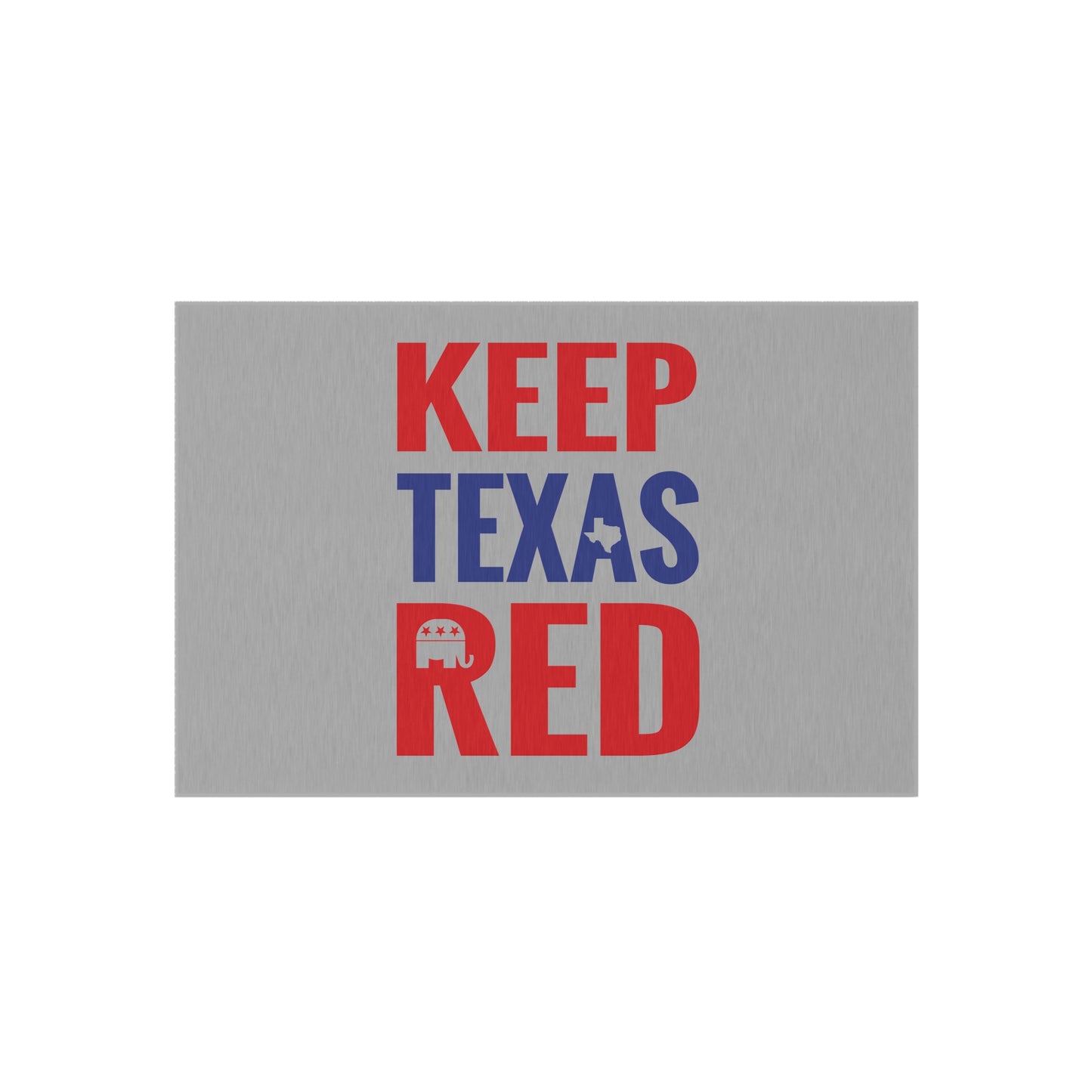 Keep Texas Red - Outdoor Rug