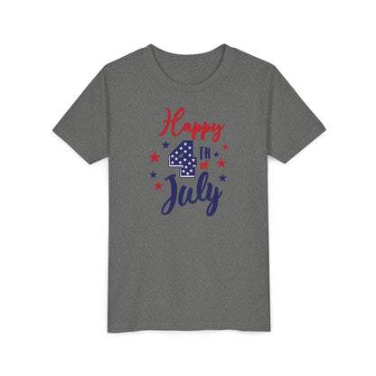 Happy 4th of July - Boys Youth Short Sleeve Tee