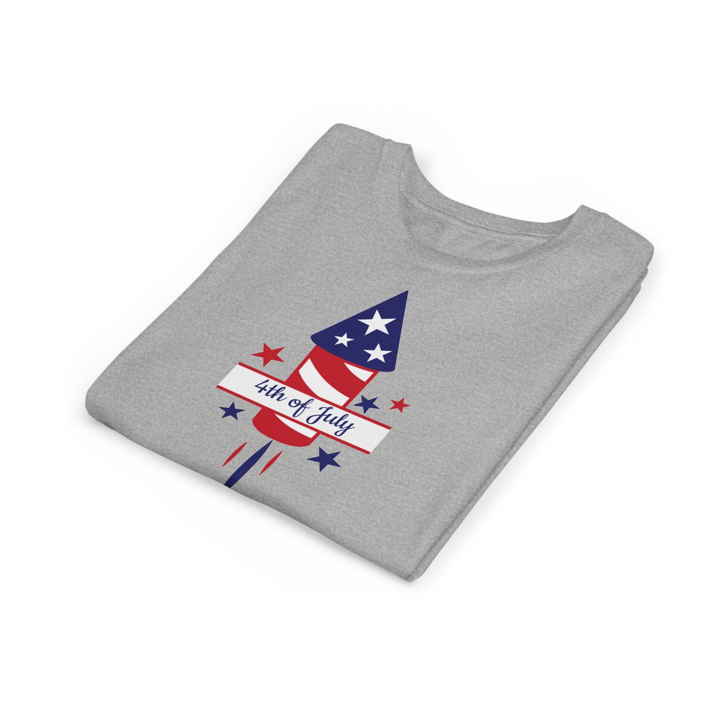 Fourth of July - Girls Youth Short Sleeve Tee