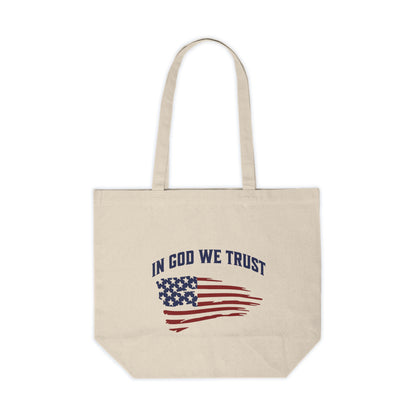 In God We Trust - Canvas Shopping Tote