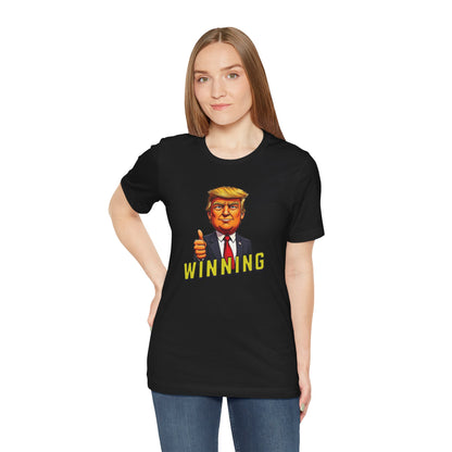 Trump Winning - Ladies Jersey Short Sleeve Tee