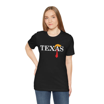 Texas Trump Tie - Ladies Jersey Short Sleeve Tee