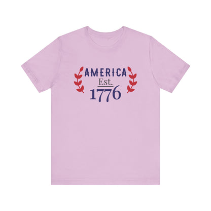 America Est. 1776 - Ladies Jersey Short Sleeve Tee