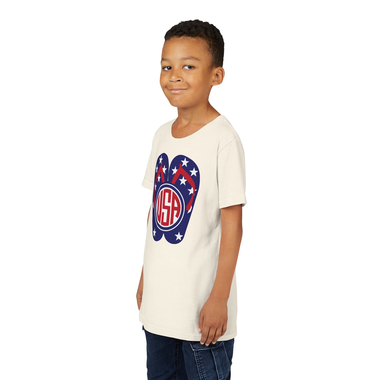 American Flip Flops - Boys Youth Short Sleeve Tee