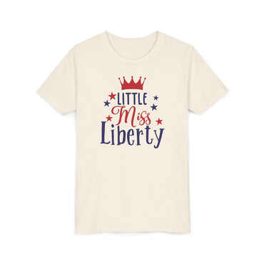 Little Miss Liberty - Girls Youth Short Sleeve Tee