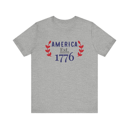 America Est. 1776 - Ladies Jersey Short Sleeve Tee