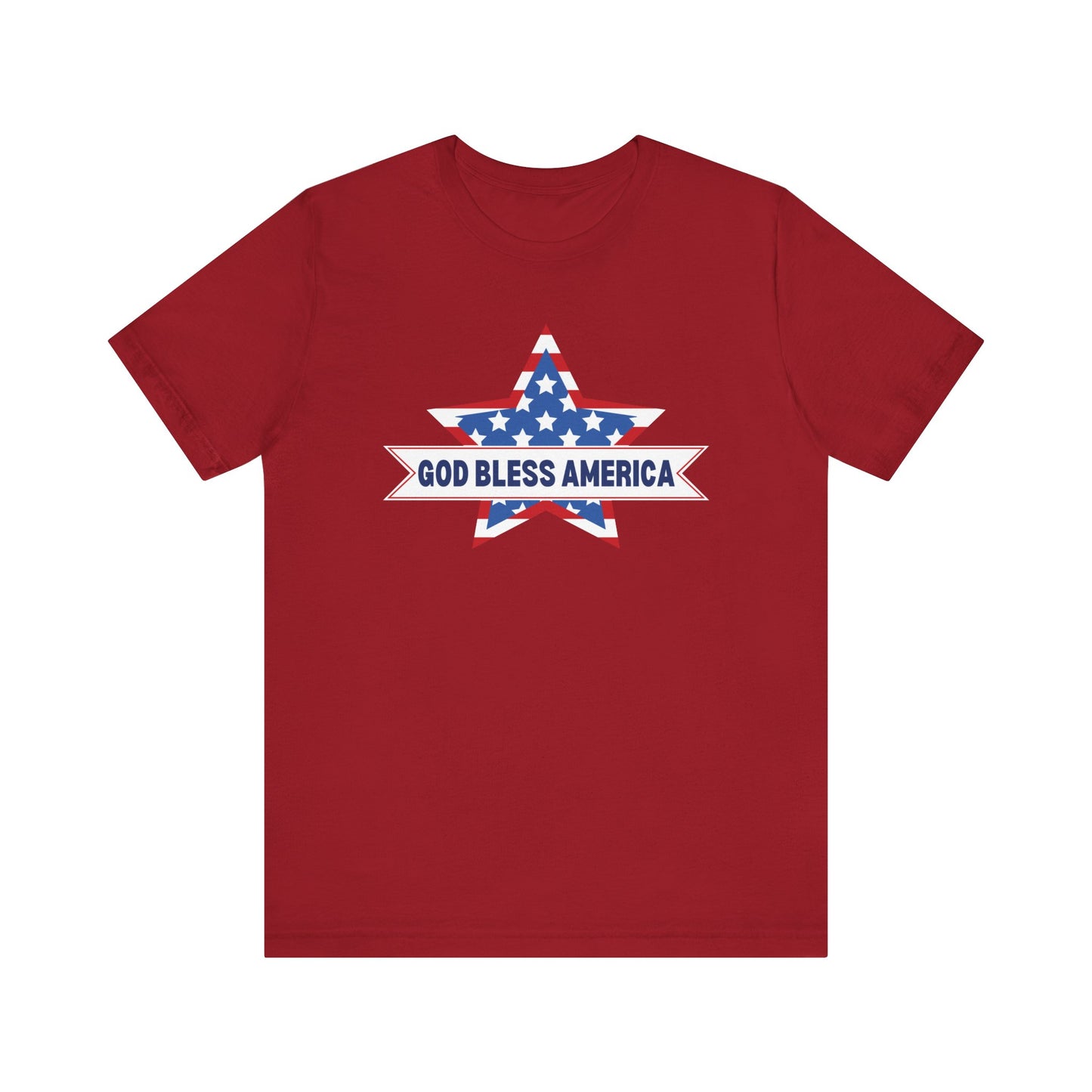 God Bless America - Ladies Jersey Short Sleeve Tee