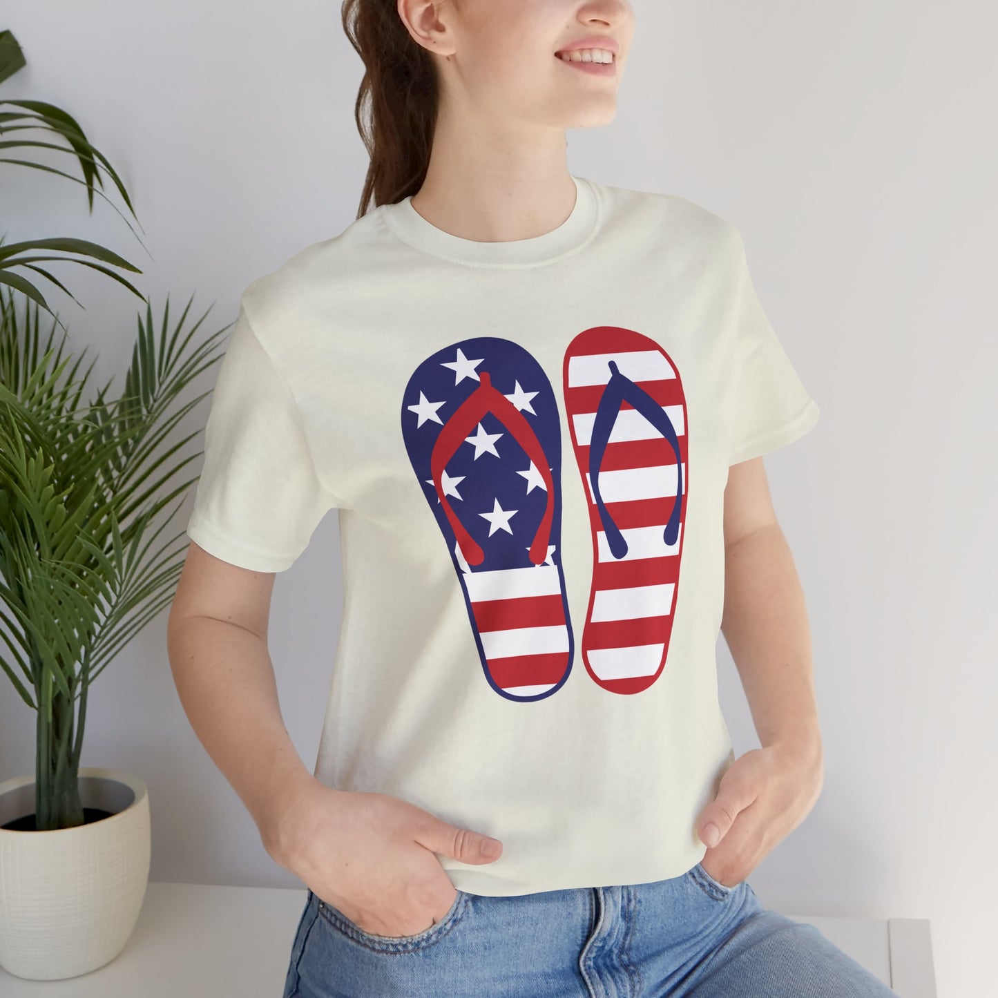 American Flip Flops - Ladies Jersey Short Sleeve Tee