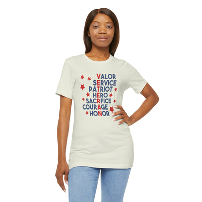 Veteran - Ladies Jersey Short Sleeve Tee