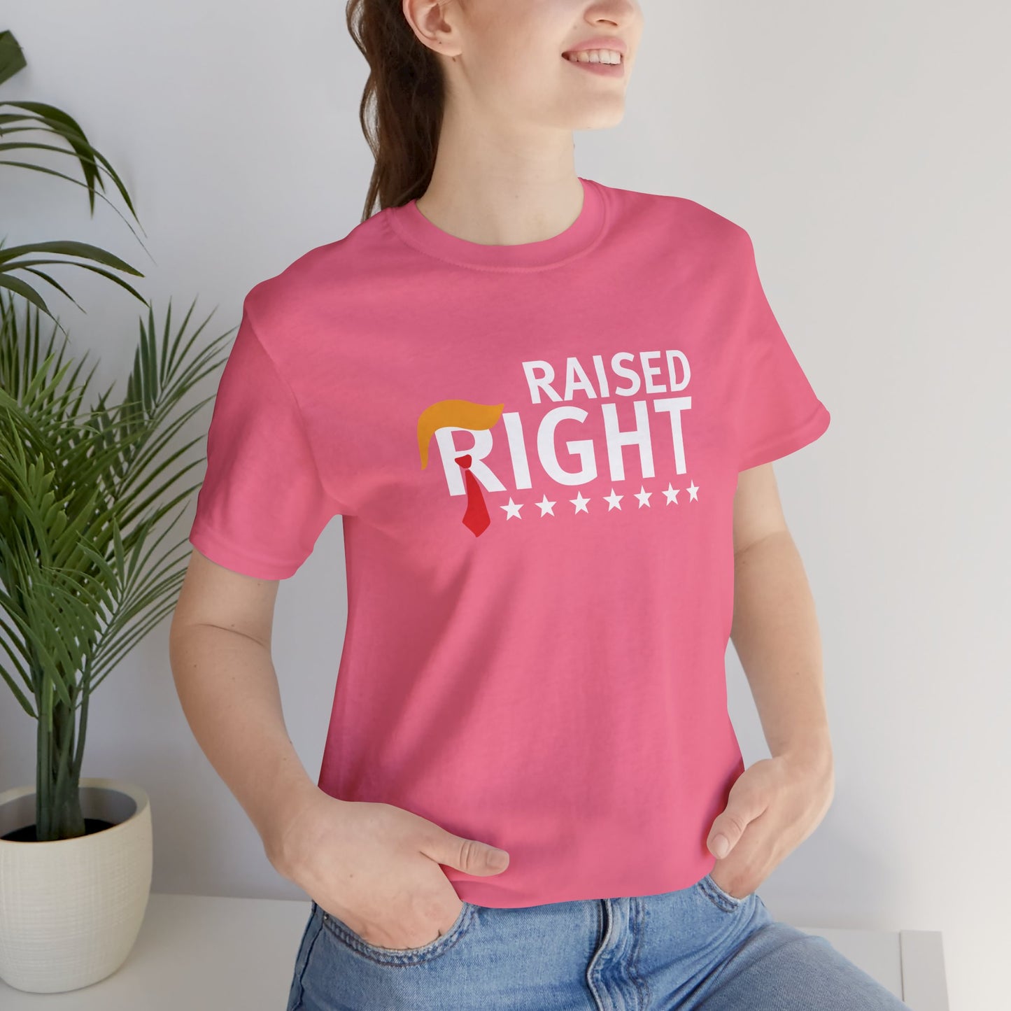 Raised Right - Ladies Jersey Short Sleeve Tee