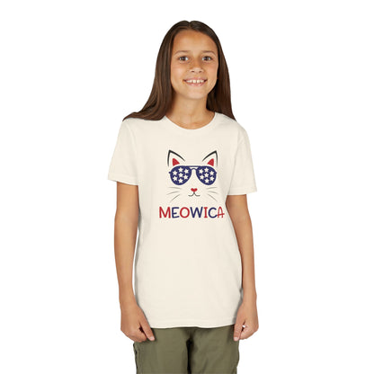 Meowica - Girls Youth Short Sleeve Tee