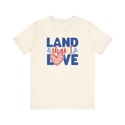 Land That I Love - Men's Jersey Short Sleeve Tee