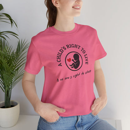 Pro Life - Ladies Jersey Short Sleeve Tee