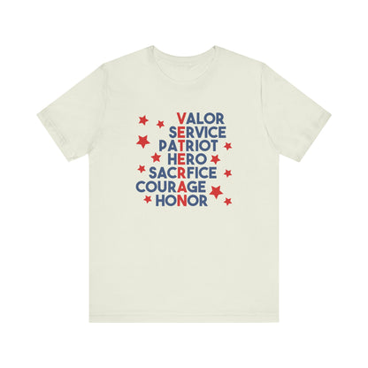 Veteran - Ladies Jersey Short Sleeve Tee