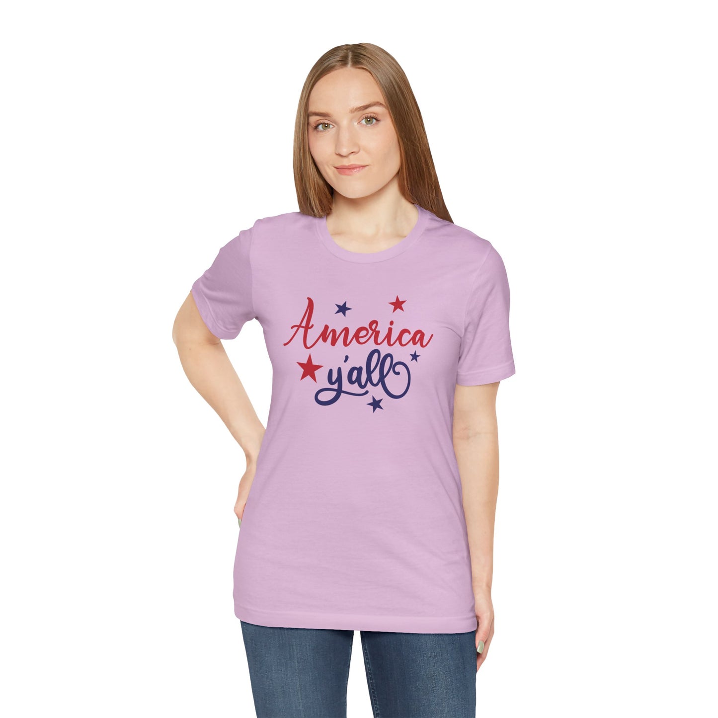 America Yall - Ladies Jersey Short Sleeve Tee