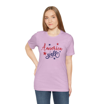 America Yall - Ladies Jersey Short Sleeve Tee