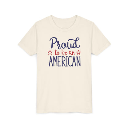 Proud To Be An American - Boys Youth Short Sleeve Tee